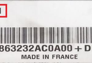 Saab - 9-3 2 (YS3F) sportsedan vanaf 2004 Motor ECU reparatie